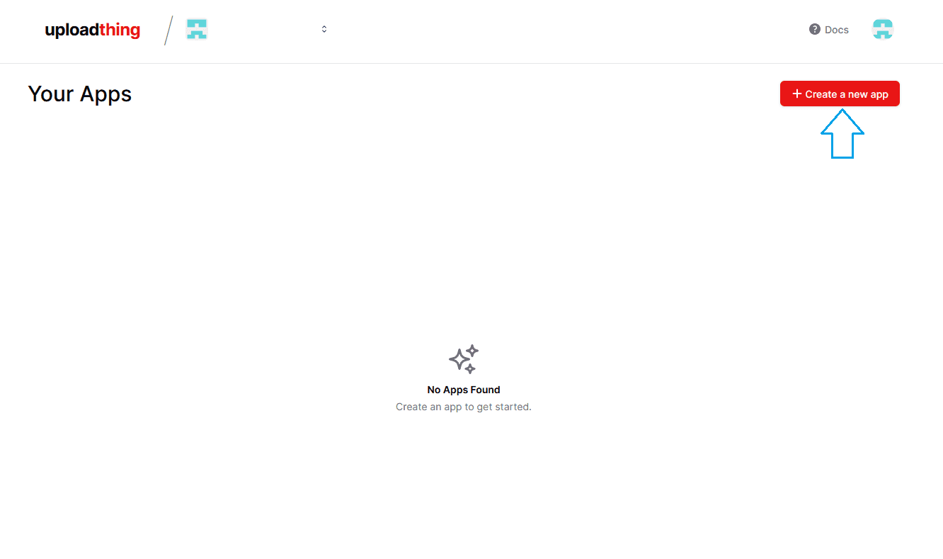 Create a new app